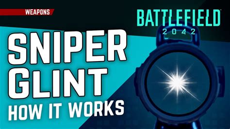 sniper glint scope.